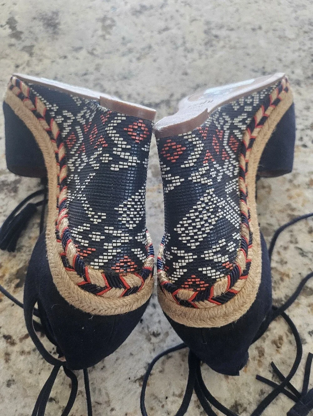 Cabi Isla Wedge Espadrille Sandals